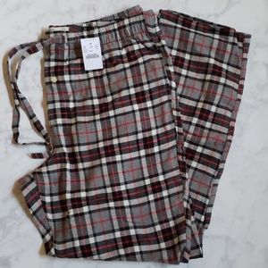 NWT Men's J. Crew plaid pajama pants sz Large